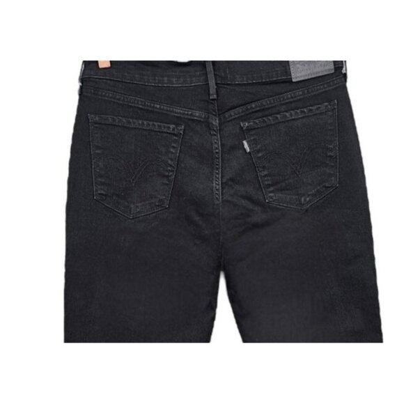 Levi's Mens 30 Black 505 Straight Leg Jeans - Picture 4 of 13